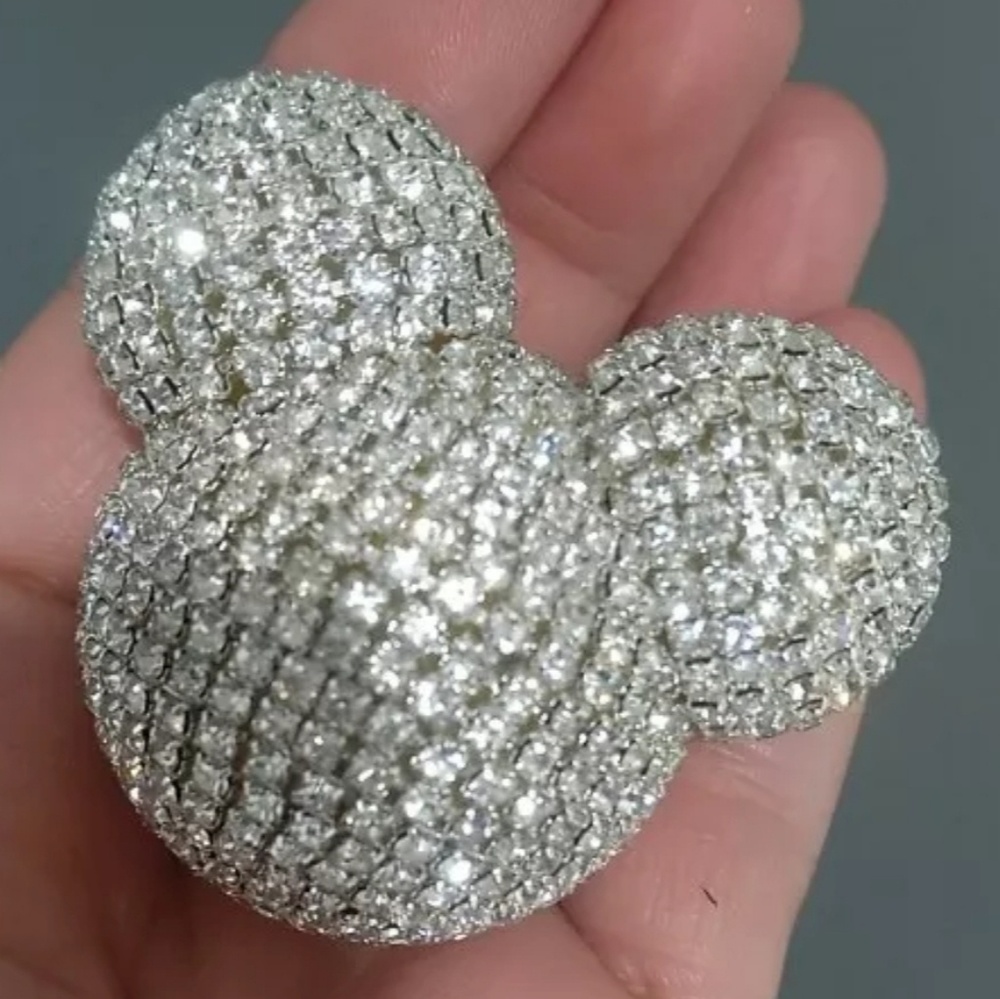 Bling Mickey Mouse Fragrance Clip